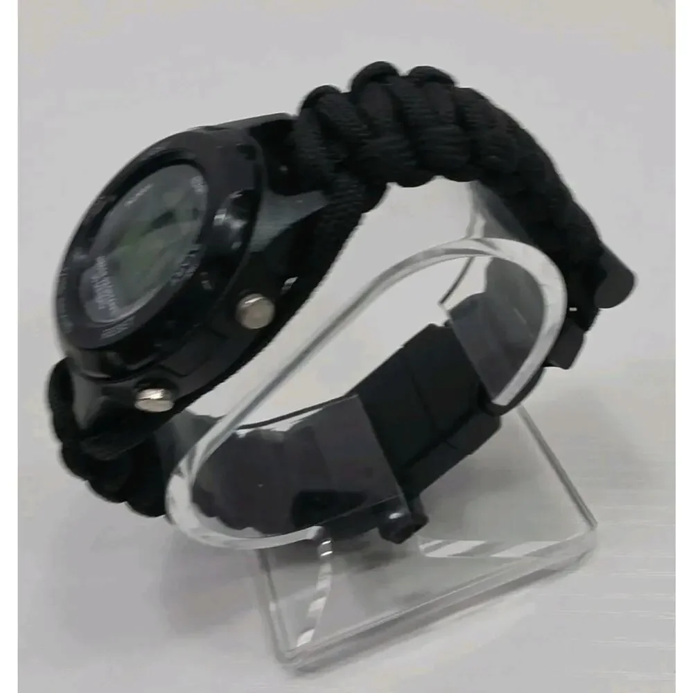 Ozark Trail Watch 4 In 1 Water-Resistant Stainless Steel Case Back & Compass 274